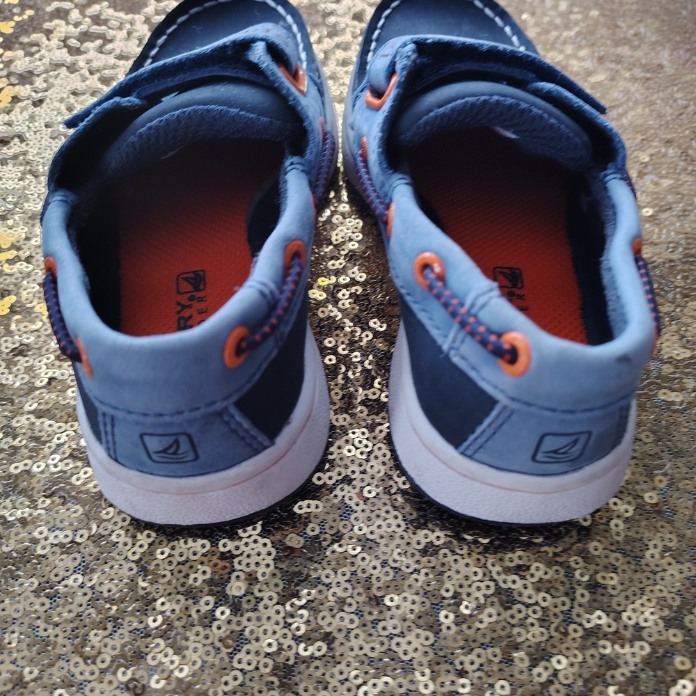 Sperry Kids Blue Boat Shoes Boys 9M - Picture 5 of 6